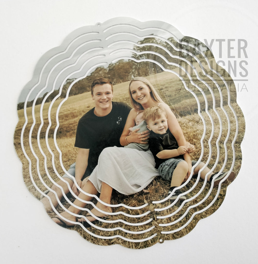 Personalised Wind Spinner with Photo
