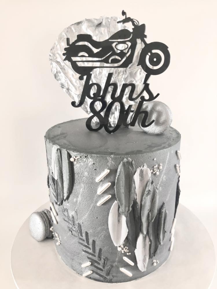 Personalised Coloured Acrylic Cake Topper Birthday Wedding Engagement Custom