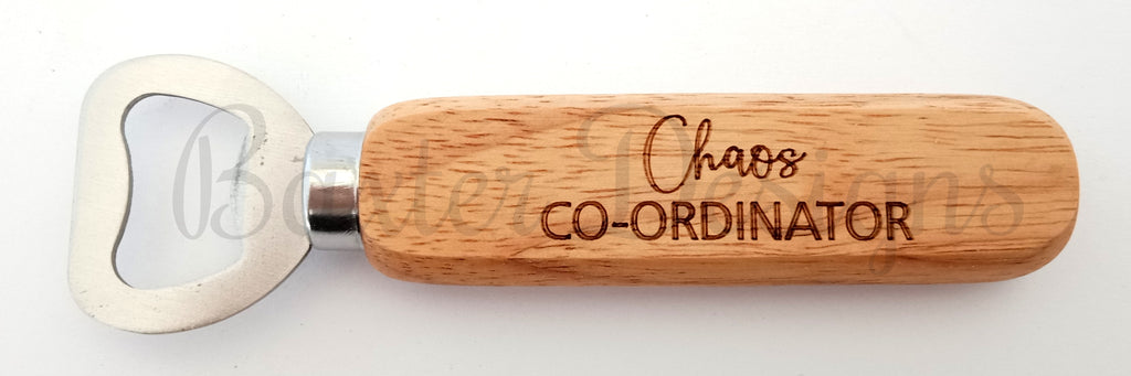 Wooden Handle Bottle Opener Gift for Teachers