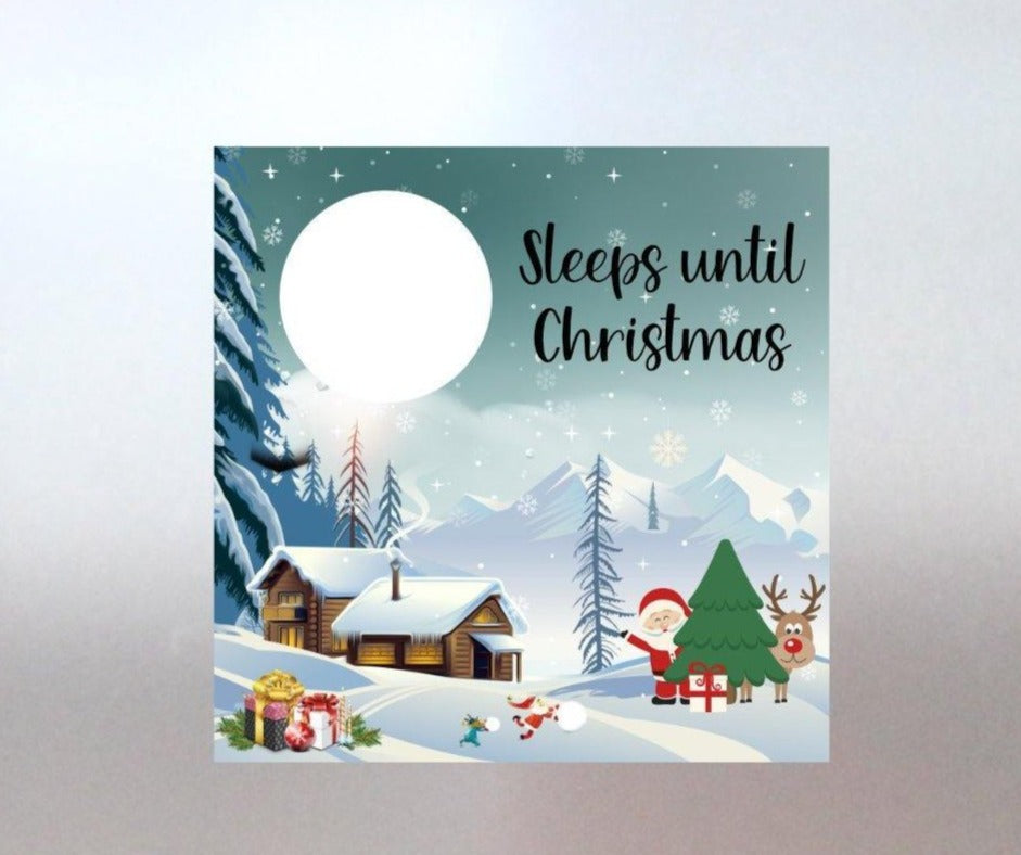 Christmas countdown magnetic fridge whiteboard sign magnet board - Baxter Designs Australia