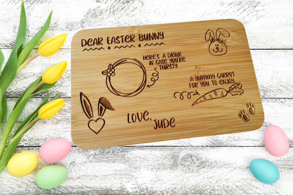 Easter Bunny Food Board