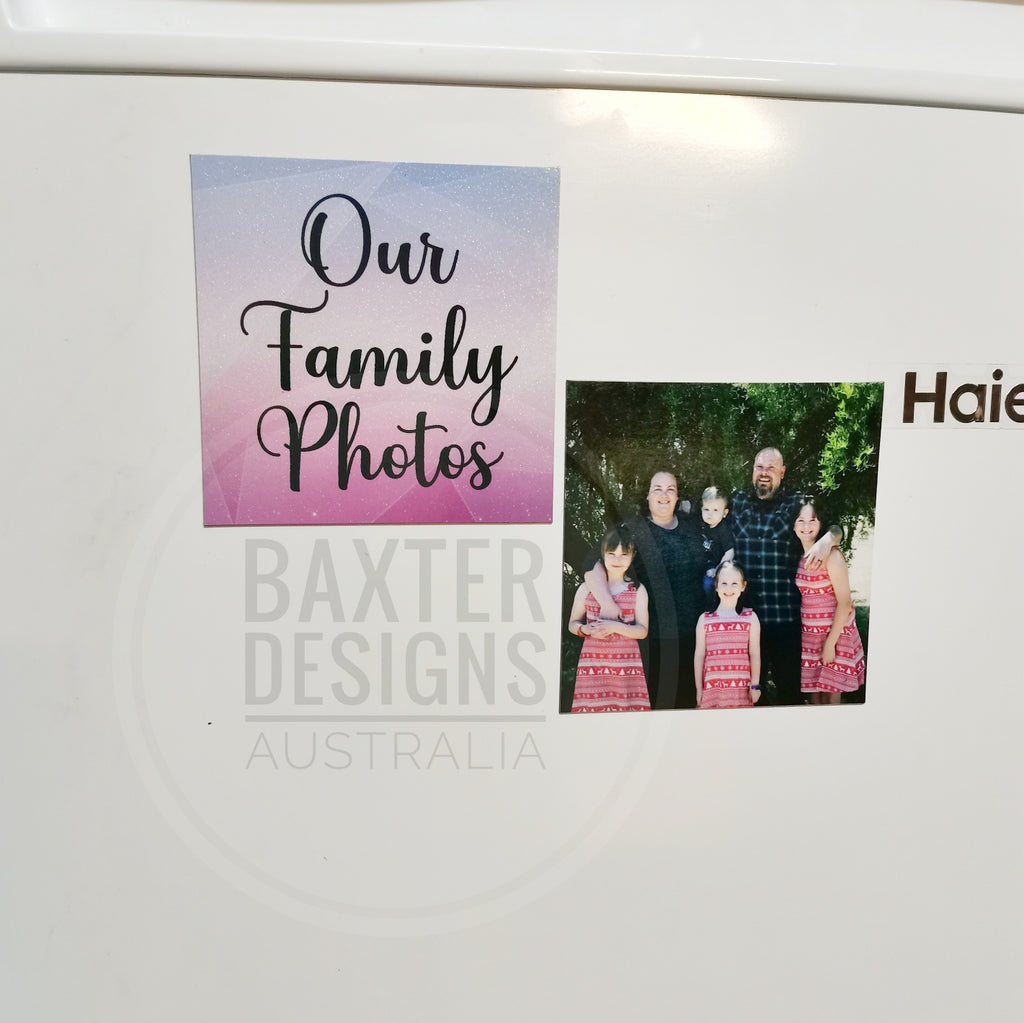 Printed Photo Magnets